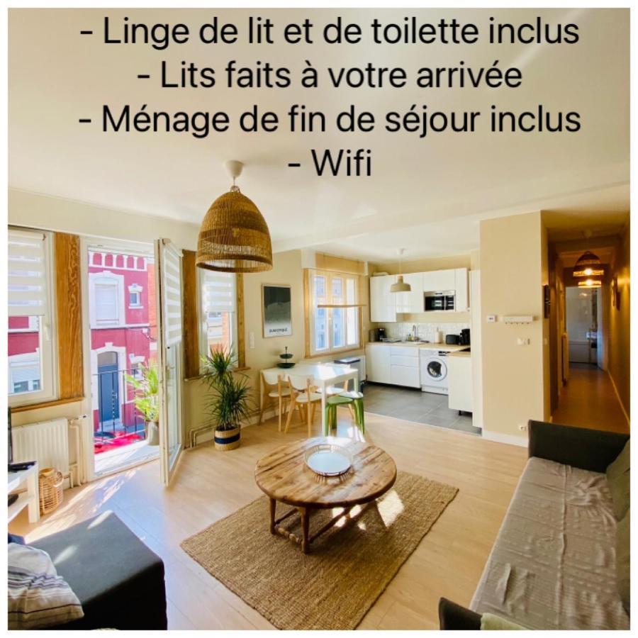 Appartement "Escapade A Malo" 4 A 6 Personnes 5 Mn A Pied De La Plage Dunkirk Kültér fotó